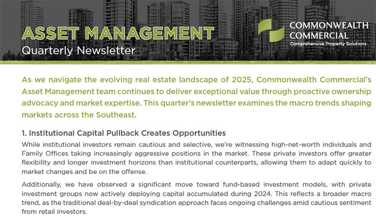 Asset Management Newsletter Q4 2024
