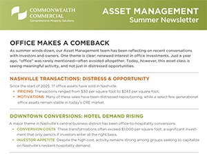 Summer Newsletter